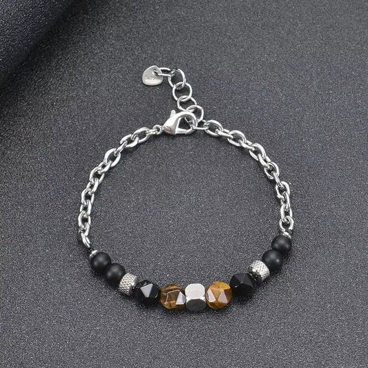 Natural Stone Men's Bracelet